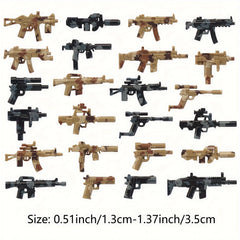 Soldier Weapon Pack Building Blocks Toys Set