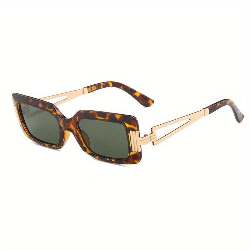 Square Sunglasses Hollow Out Anti Glare UV400