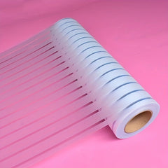Striped Glass Window Stickers Bathroom Toilet Film Anti light Anti peep