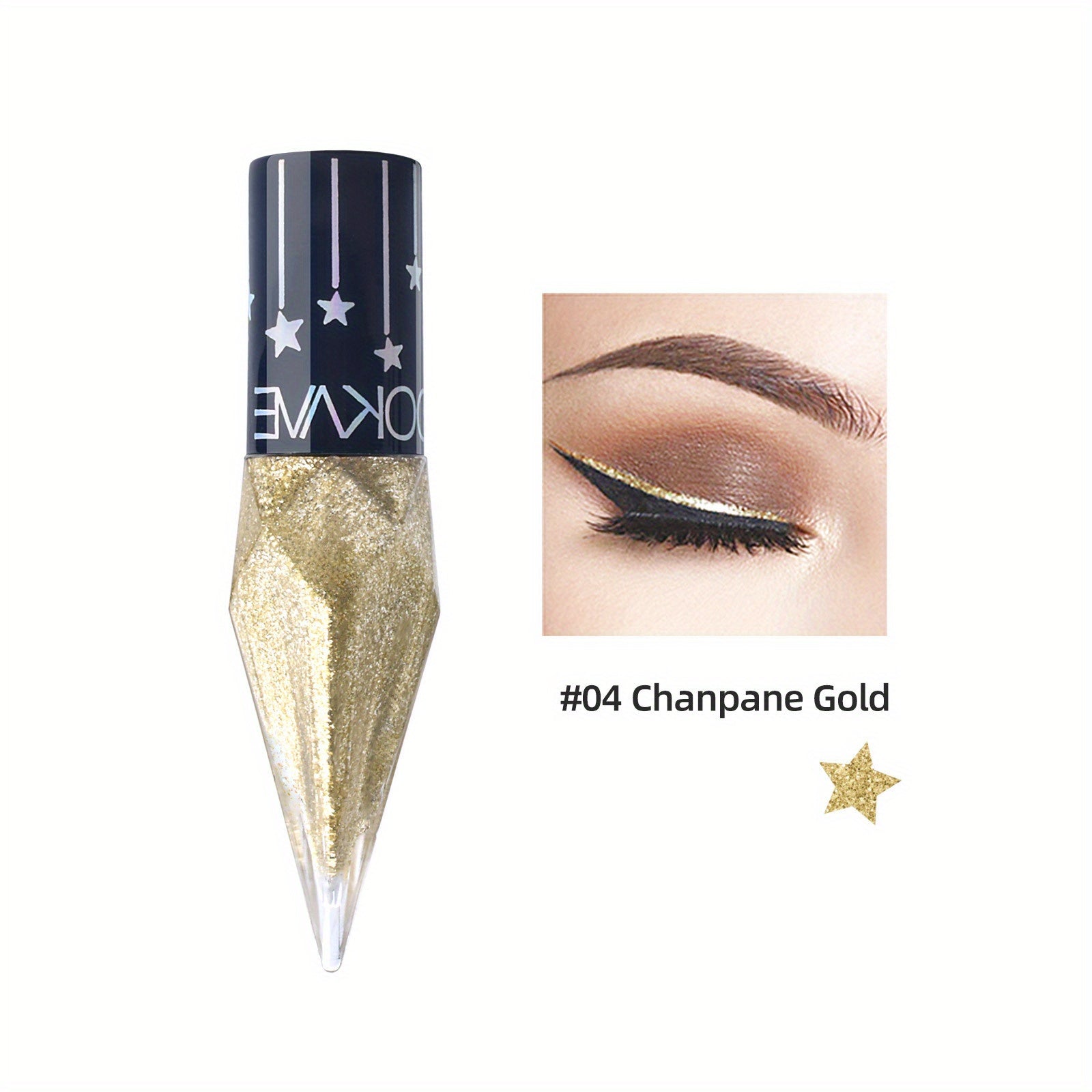 Starry Sky Liquid Eyeliner Pen Sparkle Pearly Eyeliner Stick