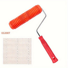 DIY Patterned Paint Roller Rubber Roller Texture Roller 300+ Patterns