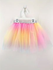 Sweet Girls Gradient Tutu Skirt Dance Skirt For Summer Party