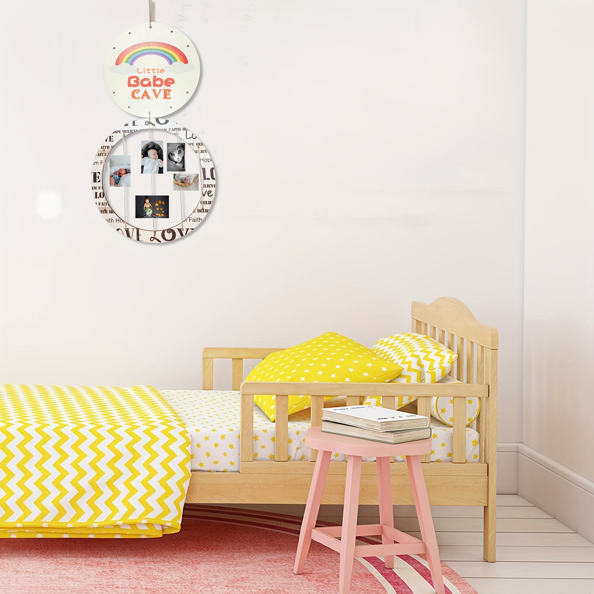 Baby Cave Wall Sign & Picture Frame Display