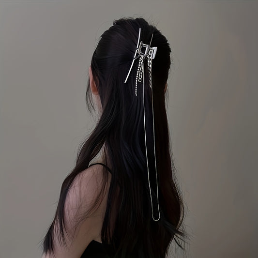 Tassel Chain Hair Claw Clip Hair Accessories For Girls