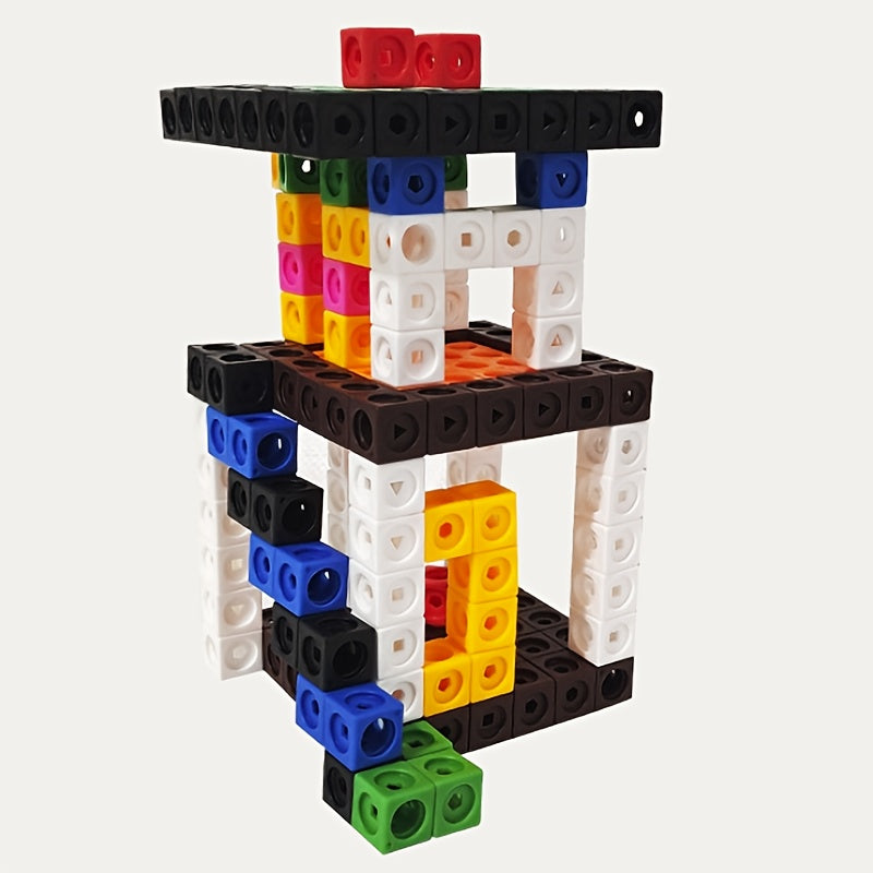 Math Link Cubes Set Of 100 Cubes Math Manipulatives For Kids Ages 5