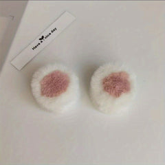 2pcs Cat Ears Hair Claw Mini Shark Claw Accessories Women