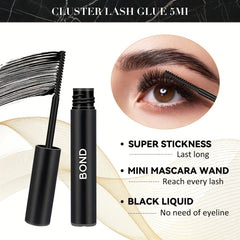 DIY Lash Extension Kit Adhesive - Long Lasting Waterproof Cluster