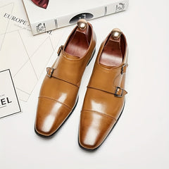 Vintage Brogue Oxford Men's Business Shoes