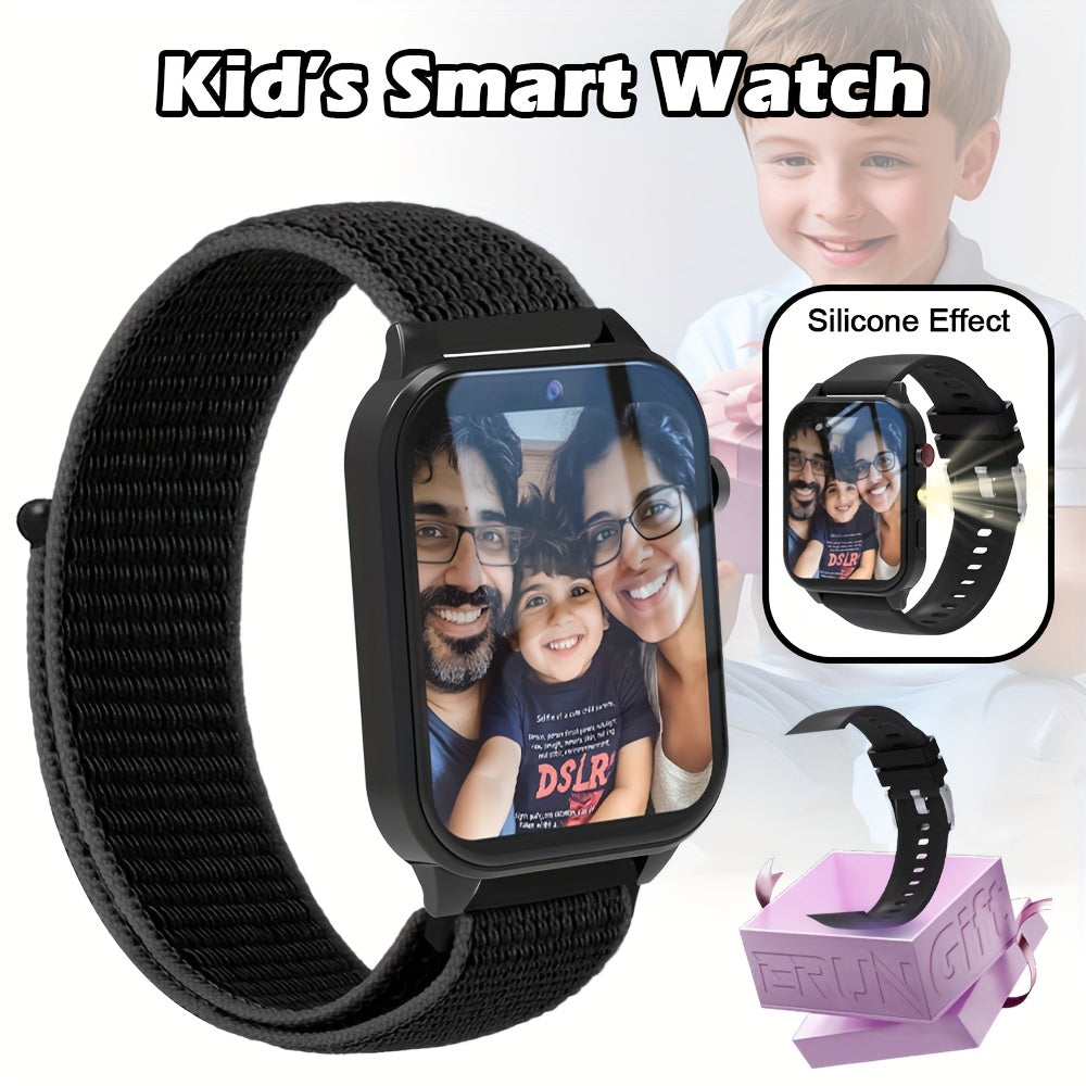 ERUN Kid's Smart Watch HD Touch Screen Camera Alarm Flashlight
