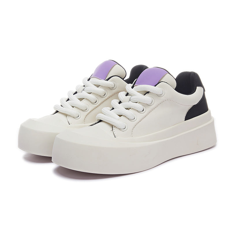 Women's Thick Bottom Skate Shoes Breathable Sport Shoes