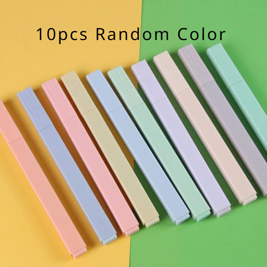 Large Capacity Fluorescent Marker Pens Set