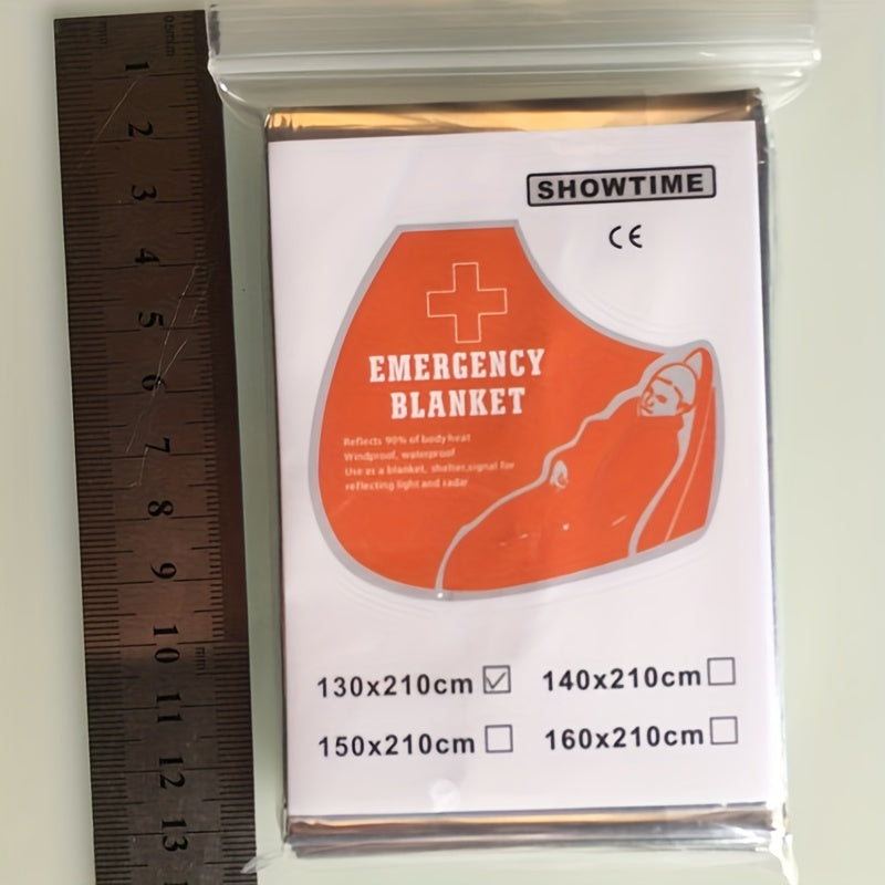 Windproof Emergency Blanket for Camping Hiking