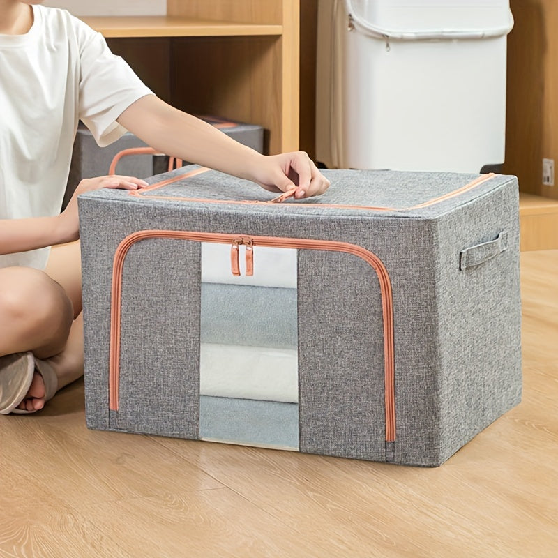 2pcs 55L Storage Box Home Decor Kitchen Bathroom Bedroom Decor