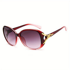 Fox Head Large Round Sunglasses UV400 Sun Shades Glasses