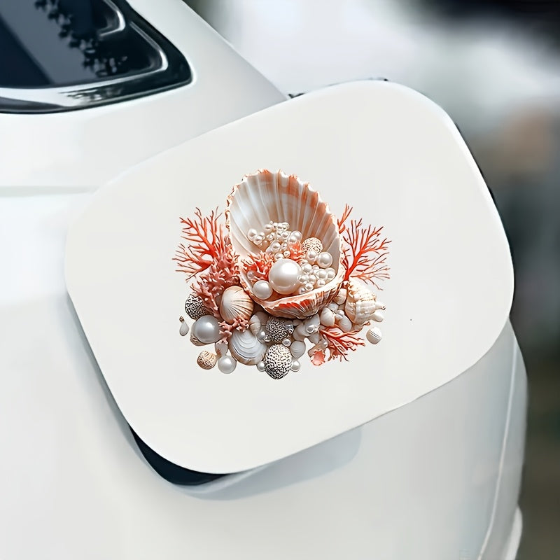 2D Shell & Pearl High Transparency Film Stickers