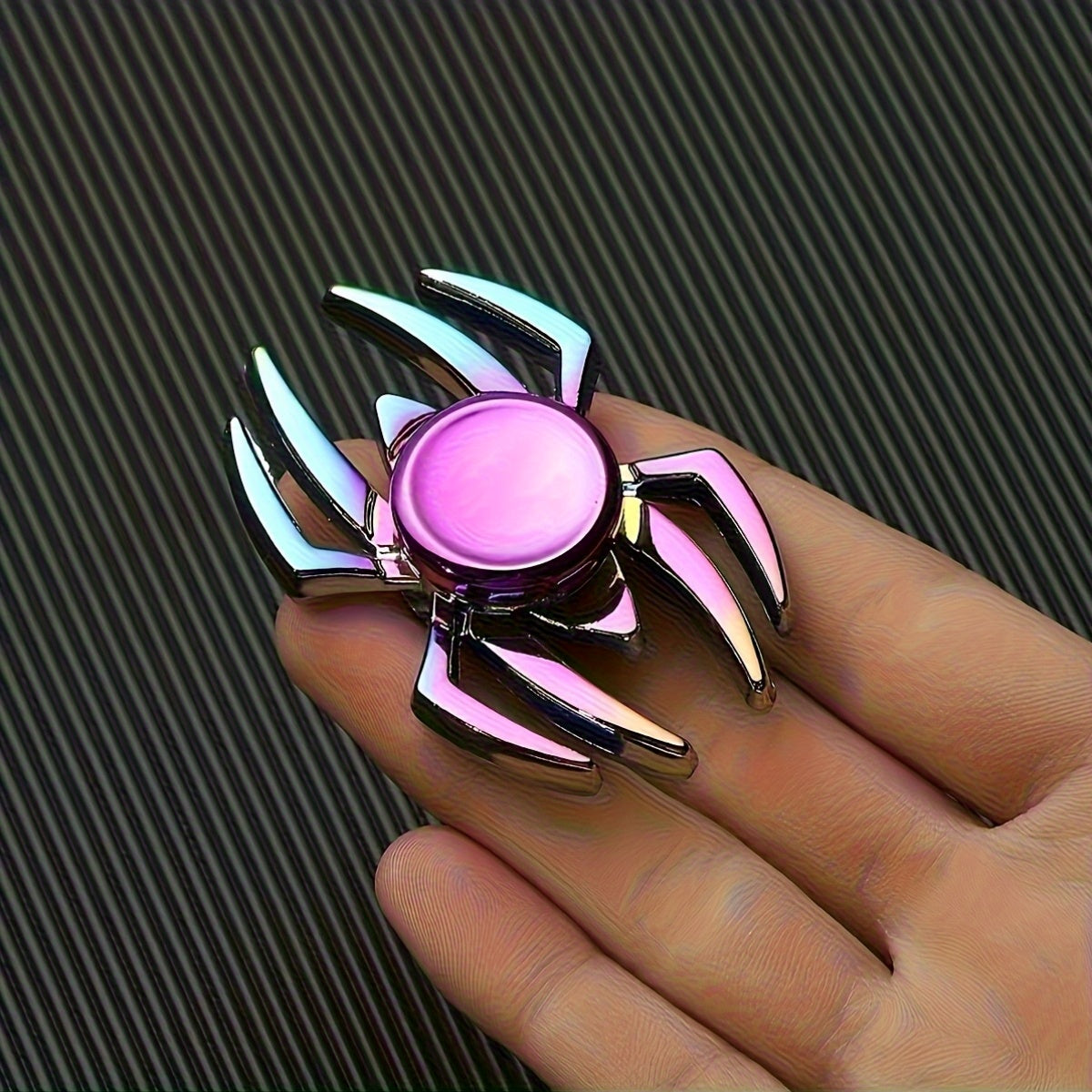 Dynamic Spider Fidget Spinner Toy Green Gradient