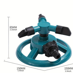 360 Degree Automatic Rotating Garden Lawn Sprinkler Nozzle
