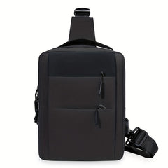 Large Capacity Shoulder Bag With USB Charging Port Backpack