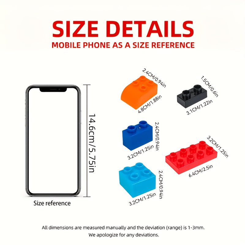 Large Particle Building Blocks DIY Assembly Toys