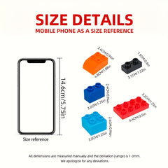 Large Particle Building Blocks DIY Assembly Toys