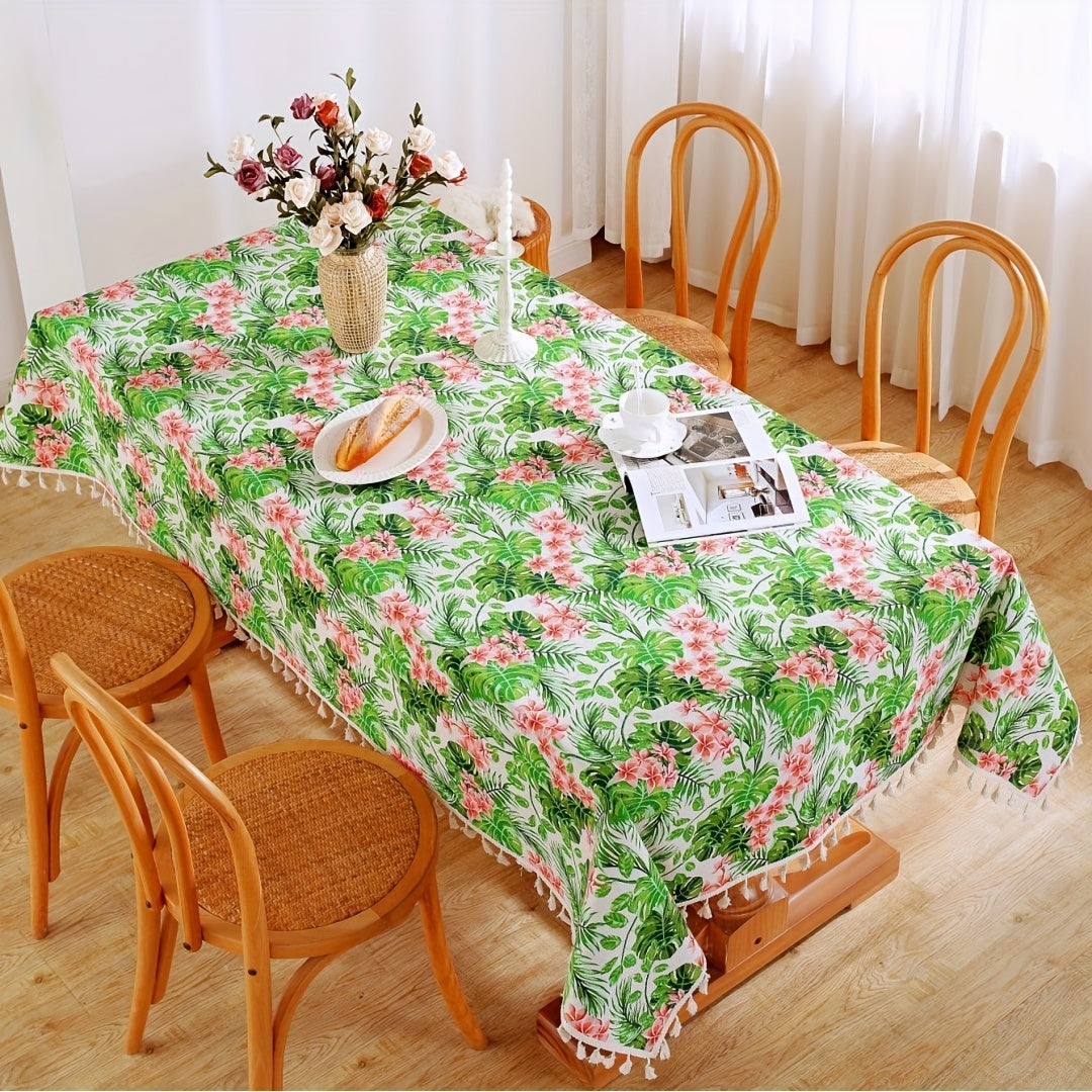 Boho Style Blend Tablecloth for Summer Parties and Events