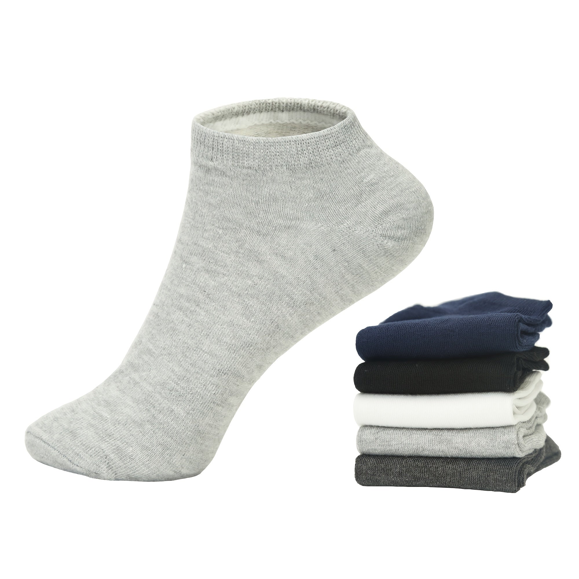 5 Pairs Comfy Low Cut Ankle Socks Women's Stockings