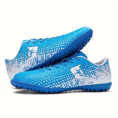 Men's Turf Football Boots Anti Skid Lace Up TF Soccer Cleats