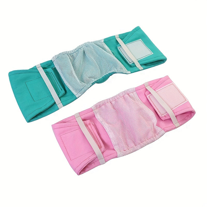 Washable Reusable Male Dog Diapers Adjustable Leak Proof Dog Pee Pants