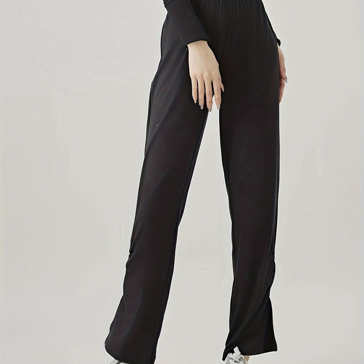 High Rise Flared Leg Yoga Trousers