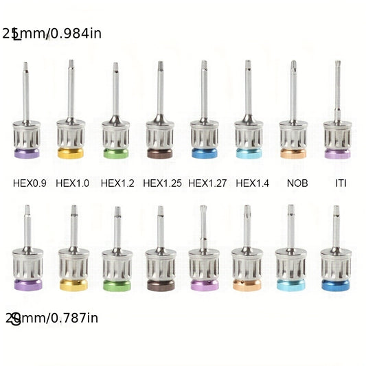 Universal Implant Torque Screwdrivers Wrench Kit 10-70NCM