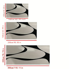 Non Slip Velvet Floor Mat Soft and Durable Carpet 47x63in