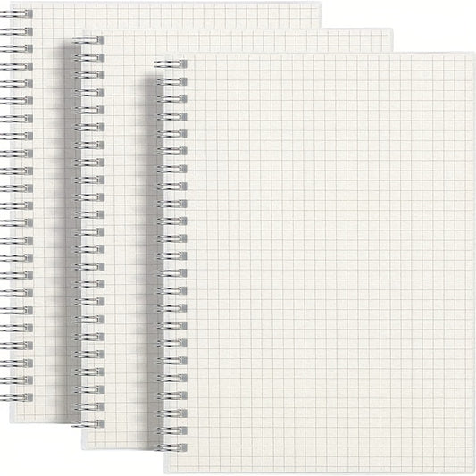 1pc Spiral Grid Notebook Paper for Office School Home