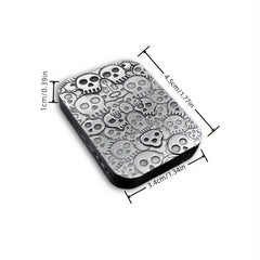 Metal Poker Decompression Slider Toy Relieve Stress Push Card
