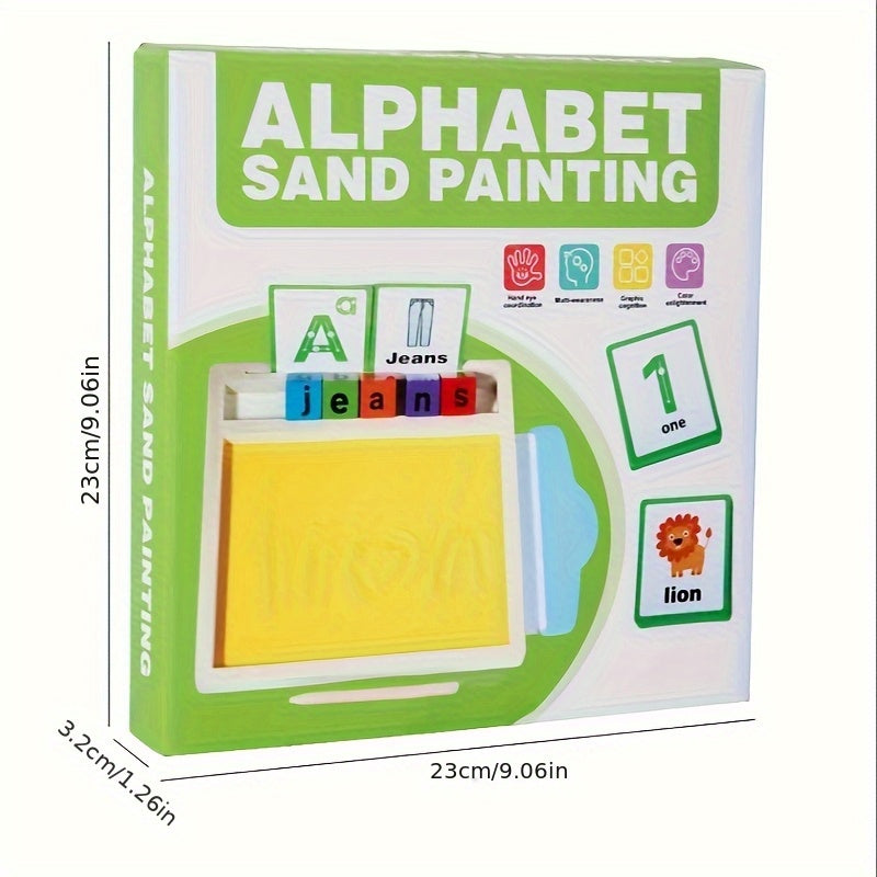 Sand Painting Number Building Block Set Educational