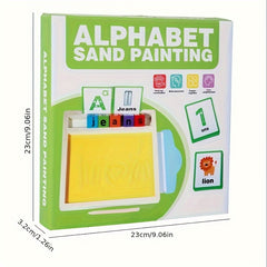 Sand Painting Number Building Block Set Educational