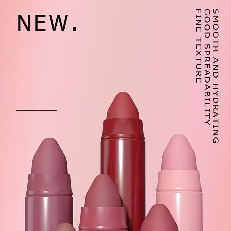 Matte Rotating Lipstick Pen Long Lasting Natural Makeup