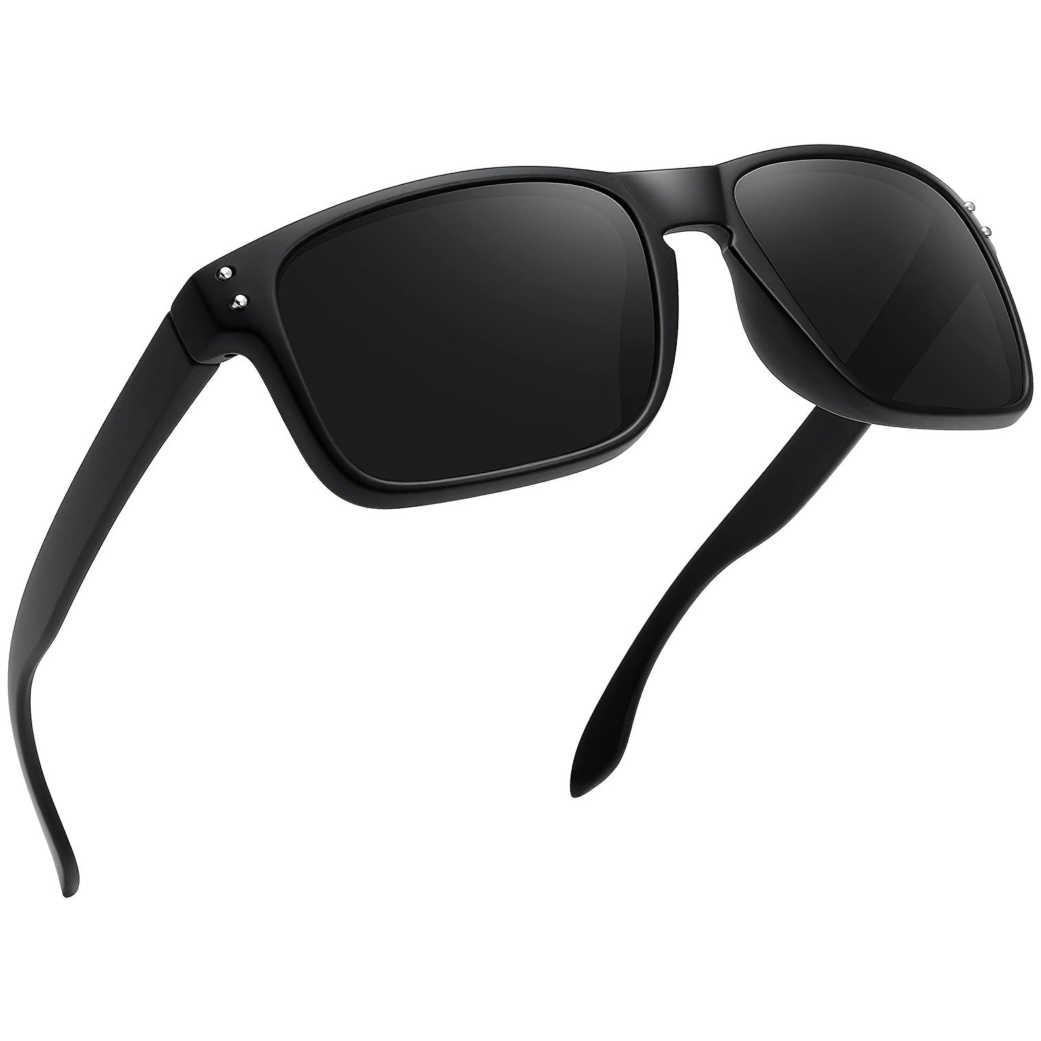 Men's Polarized Square Sunglasses UV Retro Glasses