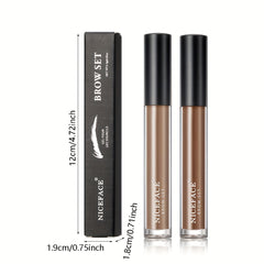 Waterproof Eyebrow Gel Stick Long Lasting Brow Filler Mascara Brown Tint