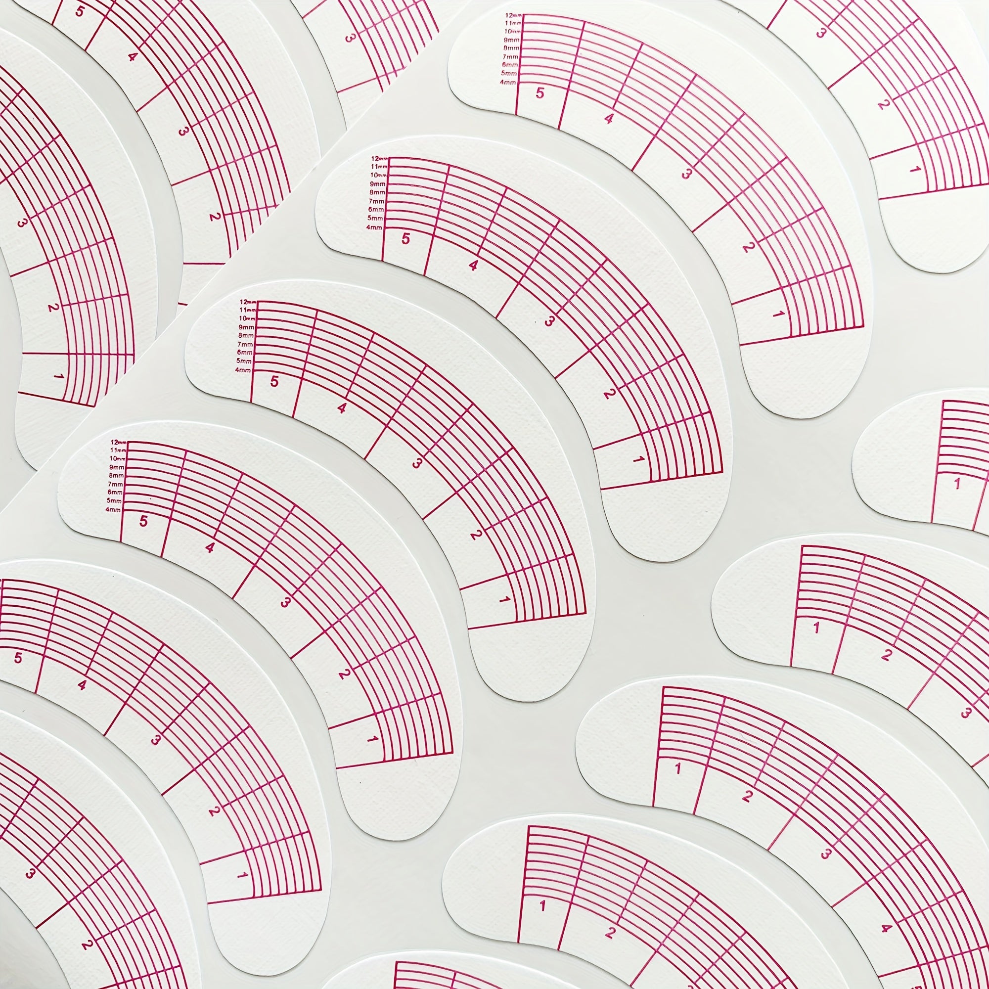 35 Pairs Lash Mapping Stickers for Eyelash Extensions