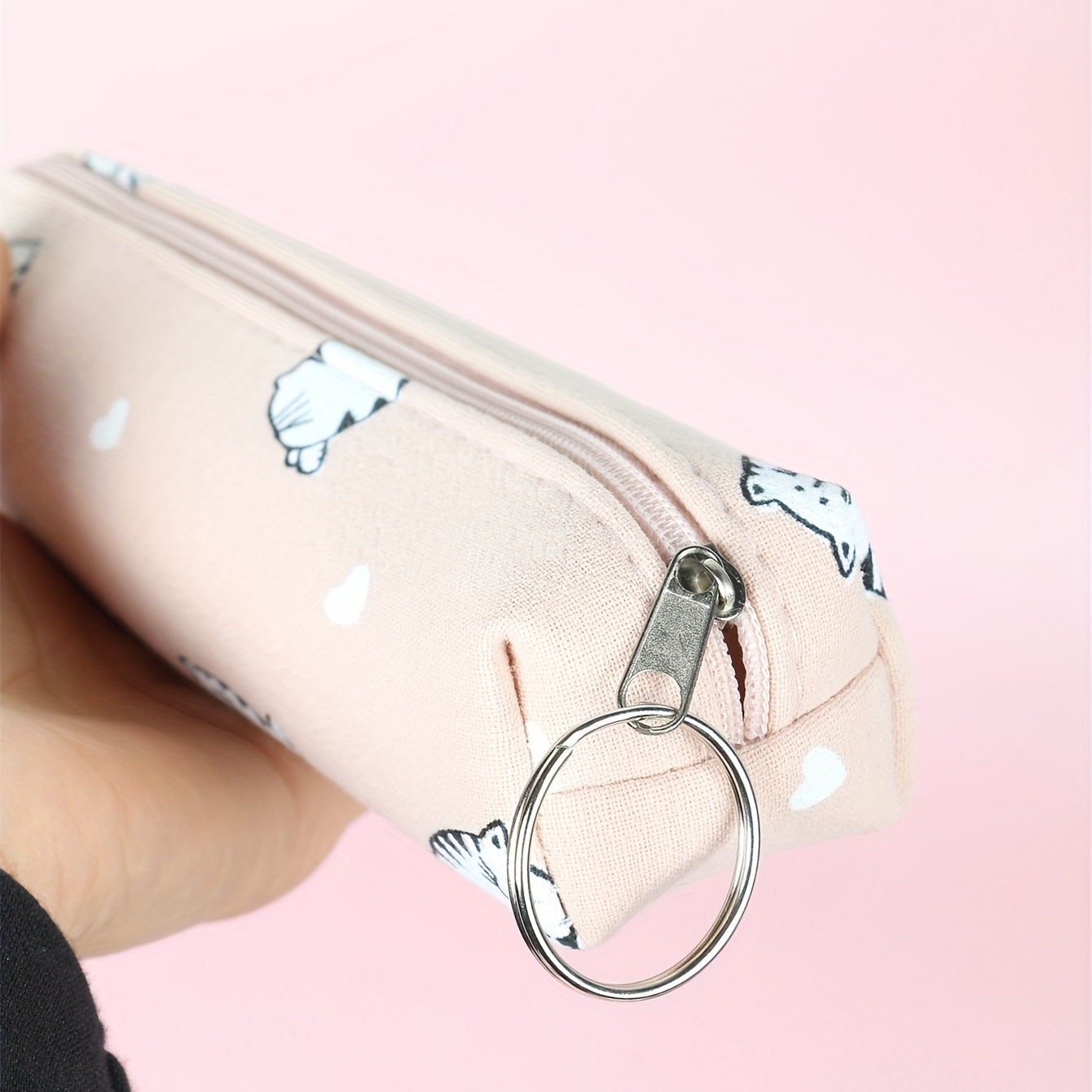 Adorable Kitten Pencil Case for Students