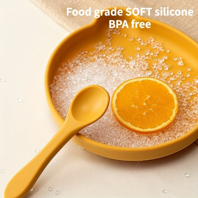 Bear Silicone Baby Feeding Set for Kids Lunch Boxes