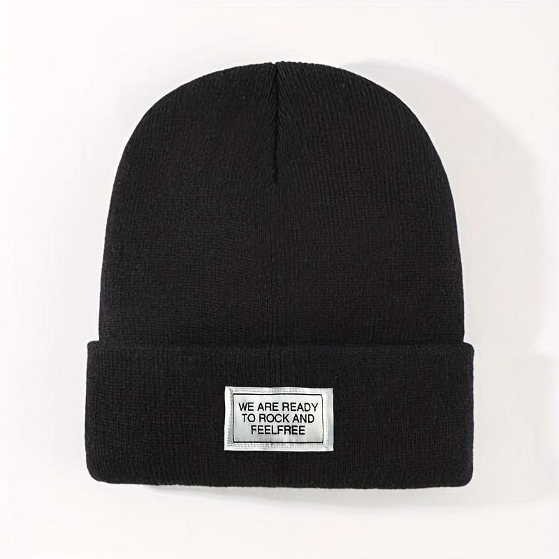 Fashionable Casual Warm Knitted Hat for Autumn and Winter
