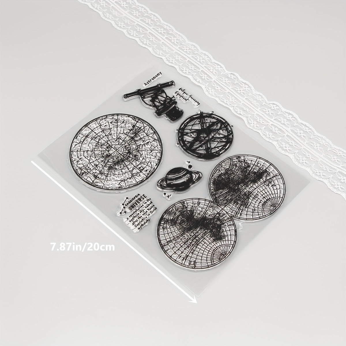 Universe Silicone Transparent Stamp