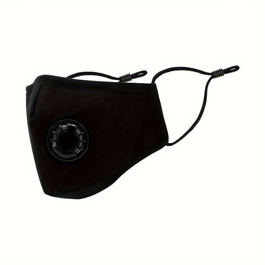 Breathable Windproof Face Mask Solid Cotton Face Cover for Outdoor Activities