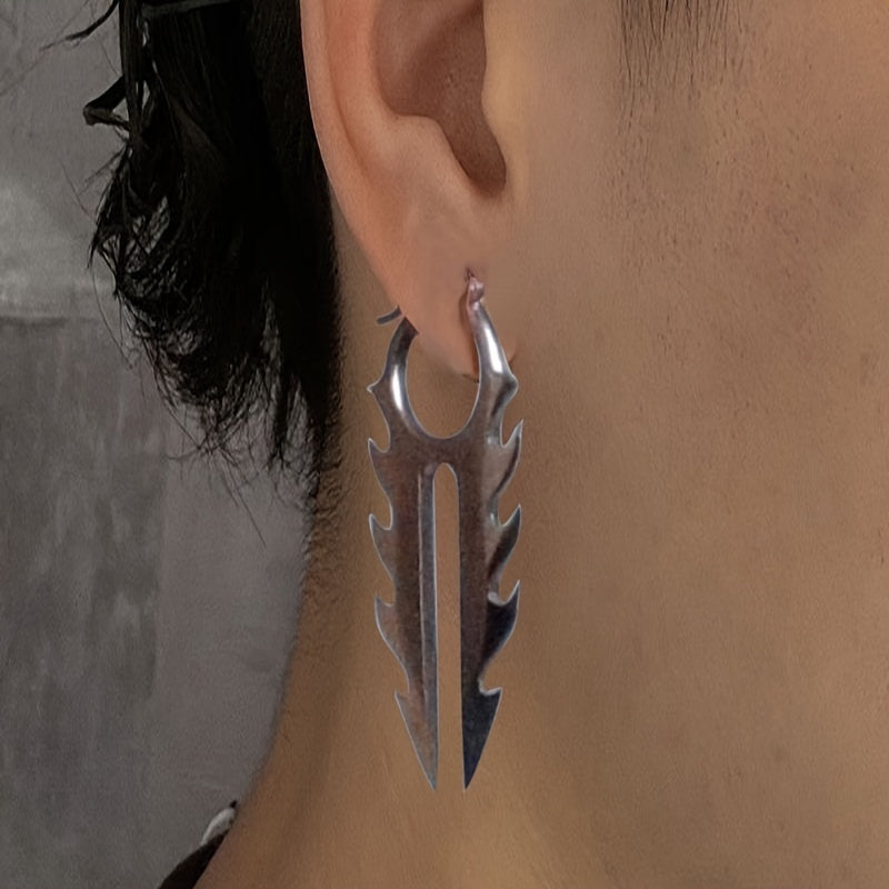 Punk Drop Earrings Y2K Gothic Darts Pendant Earring Women Men Jewelry