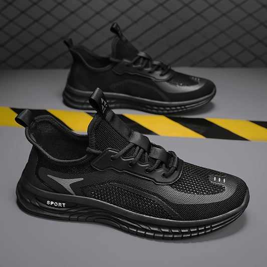 Men's Slip on Sneakers Odor Resistant Athletic Shoes with Shoelaces