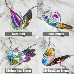 Rainbow Maker Glass Prism Suncatcher for Window Pendant Balcony Wedding