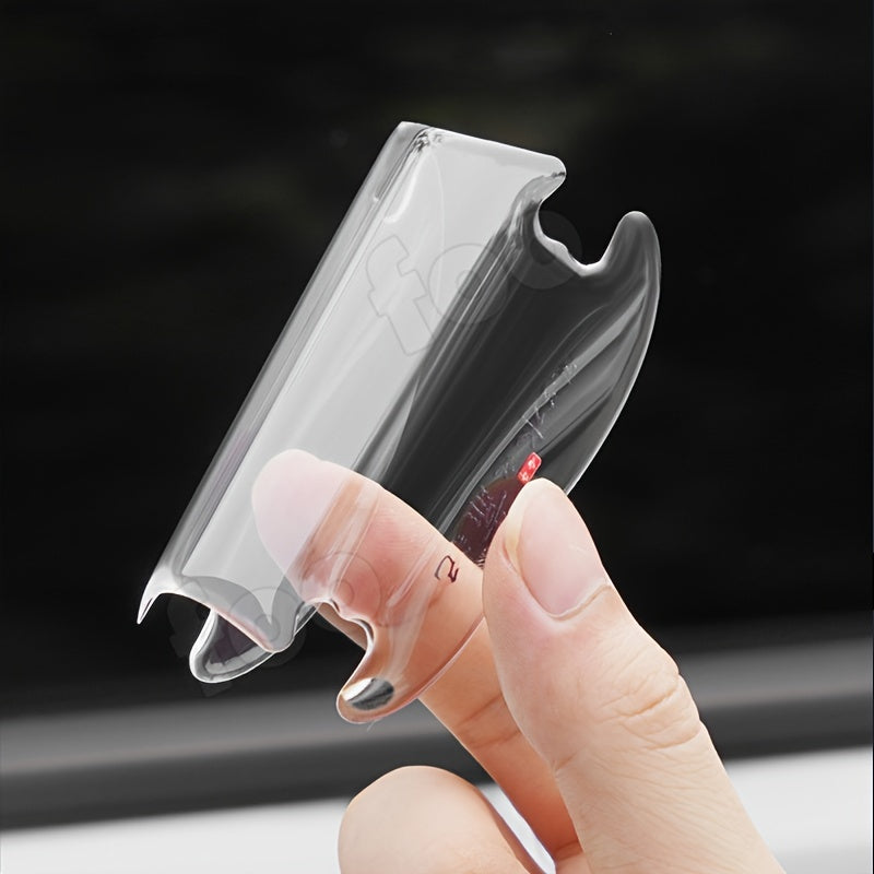 4Pcs Car Door Handle TPU Protection Sticker Anti Scratch Protective Film