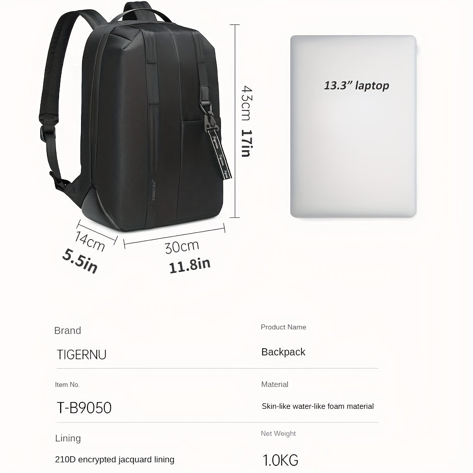 Men's Anti Theft Laptop Backpack Large Capacity
