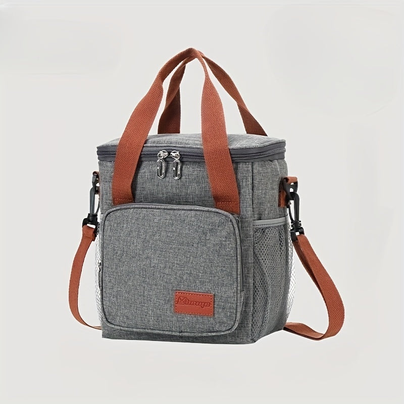 Double Layer Lunch Bag Heat Preservation Cooler Freeze Bag